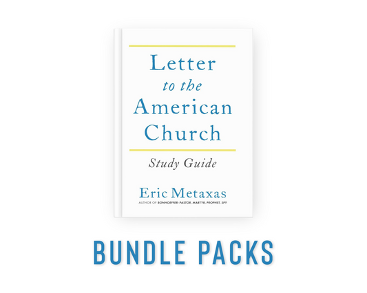 Study Guide: Letter the American Church - BUNDLE PACKS