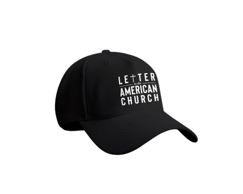 Black on Black - Letter To The American Church Embroidered