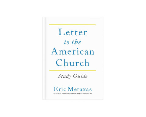 Study Guide: Letter the American Church